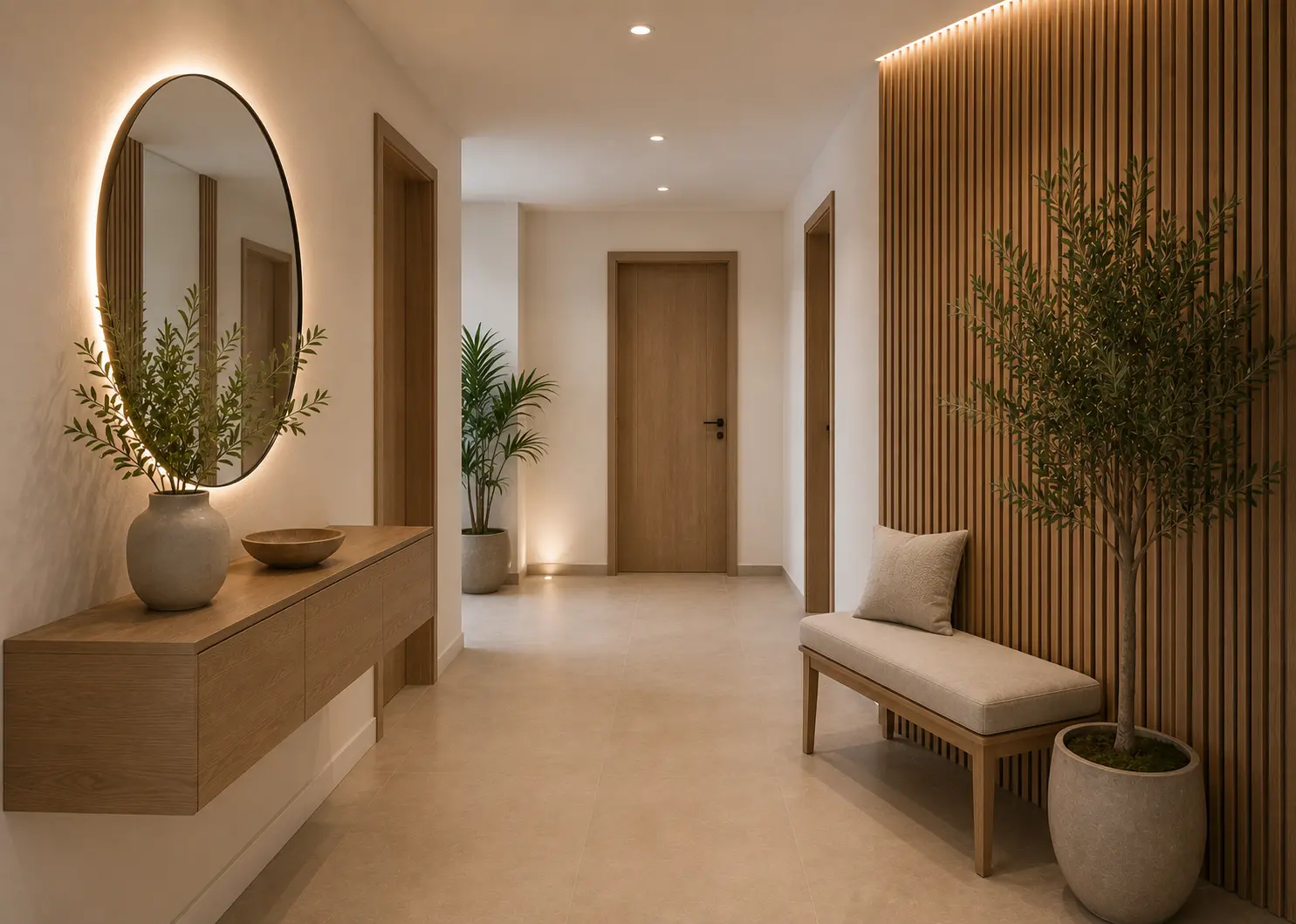 Moderne Garderobe in renovierter Immobilie in Valencia